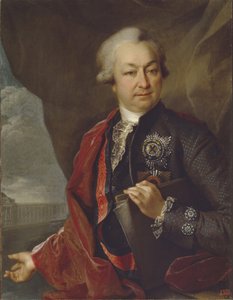 Ivan Ivanovics Shuvalov gróf portréja 1727-1797, 1790