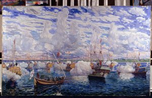 Az orosz I. Péter flottája (Nagy néven ismert