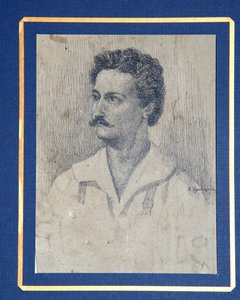 Szergej Krivcov dekabrista portréja 1802-1864 alkotó: Dmitri Petrovich Oznobishin