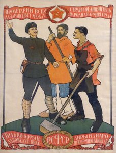 Kommunista propaganda plakát