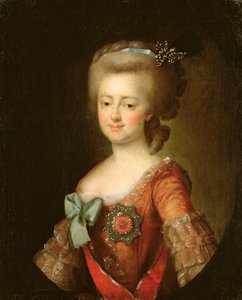 Mária Fjodorovna nagyhercegnő (1759-1828) portréja 1780-90 körül
