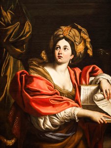 Kumai Szibilla. 17. század (olaj, vászon)