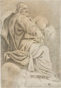 Ülő Krisztus alkotó: Domenichino