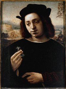 Aranyként ismert férfi portréja – olaj, vászon alkotó: Domenico Ghirlandaio