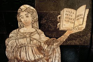 Sibyl (márvány) alkotó: Domenico Beccafumi