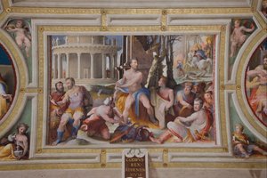 Codrusnak, Athén királyának feláldozása a görög és római hősök nyilvános erényei, 1529-1535