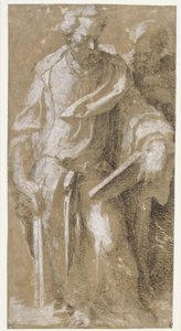 Két apostol alkotó: Domenico Beccafumi