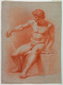 Rajz, Rajz, Akt, 1740 körül, 1740 körül