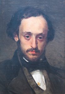 Pasquale Villari fiatalemberként alkotó: Domenico Morelli