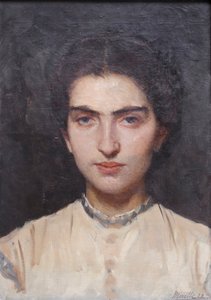 Concettina portréja alkotó: Domenico Morelli