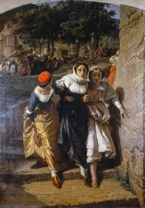 Szicíliai vesperás alkotó: Domenico Morelli