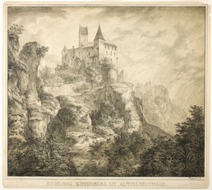 Kipfenberg-kastély az Altmühl-völgyben