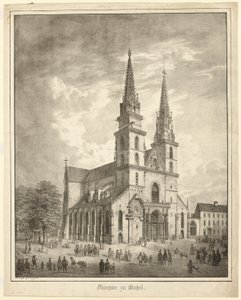 Munstertől Bázelig alkotó: Domenico Quaglio