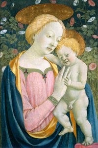 Madonna és gyermeke, c. 14451450.