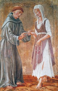 Szent Ferenc szegénységgel házasodik
