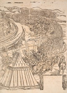 Goleta elfoglalása Tuniszban, Carl V alkotó: Domenico dei Franceschi