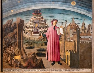 Dante Alighieri Isteni színjátéka alkotó: Domenico di Michelino