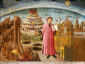 Dante és az isteni színjáték A Firenzét megvilágító vígjáték, 1464-1465.
