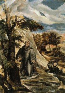 Assisi Szent Ferenc a stigmák átvétele, kb. 1565-1570.