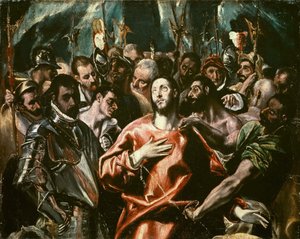 Krisztus levetkőztetése El expolio, 1581 és 1685 között.