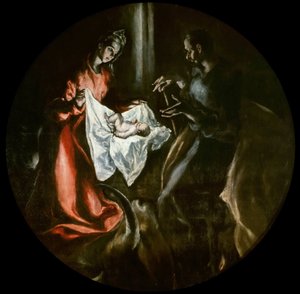 Krisztus születése, 1604 körül.