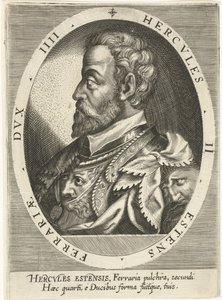 Ercole II dEste 1508-1559, Ferrara, Modena és Reggio hercege, kb. 1600