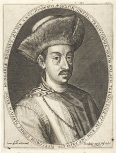 Báthori Zsigmond 1572-1613, erdélyi fejedelem. Atrium heroicumból, Augsburg 1600-1602, 160