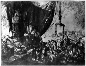 „La Chantier”, A gyár, 1924 alkotó: Dominique Jouvet Magron