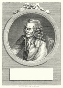 Voltaire francia felvilágosodás író és filozófus (metszet) alkotó: Dominique Vivant (after) Denon