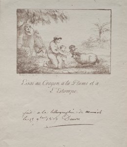 Szent Család menekült Egyiptomba, 1809. alkotó: Dominique Vivant Denon
