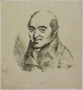 Samuel Rogers angol költő portréja alkotó: Dominique Vivant Denon