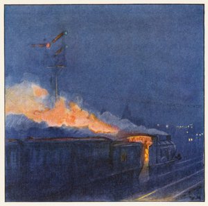 Rudyard Kipling: Kiplingy: Az ápolónők (színes litográfia)