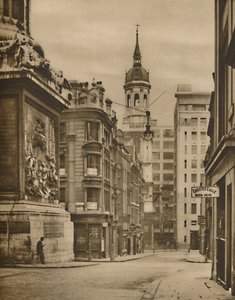 A Fish Street Hill emlékmű tövében, 1935. alkotó: Donald McLeish