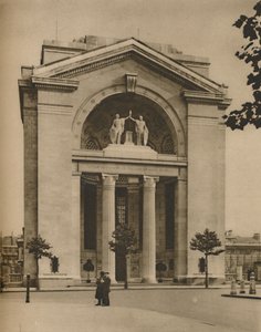 Bush House, Amerikai adalék a háború utáni Londonhoz, c1935. alkotó: Donald McLeish