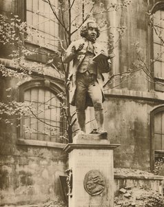 Dr. Johnson a talapzatán, Ahonnan láthatja a Fleet Street-et, 1935. alkotó: Donald McLeish