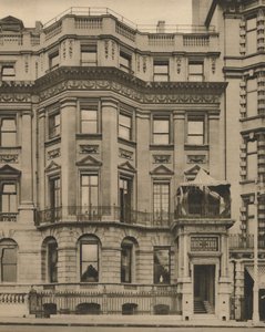 A Lyceum Club helyiségei egy történelmi házban, 1935. alkotó: Donald McLeish