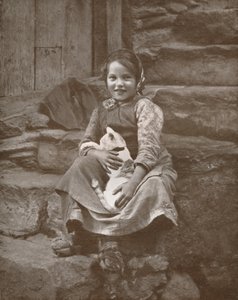 Két kis svájci falusi Hospenthalban, 1916 alkotó: Donald McLeish