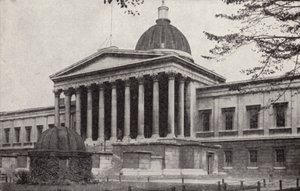 University College, Gower Street, Bloomsbury, London (f/w fotó) alkotó: Donald McLeish