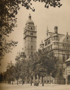 Ahol a Londoni Egyetem osztozik a Birodalmi Intézettel, 1935. alkotó: Donald McLeish