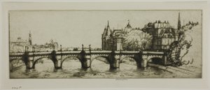 A Pont Neuf, Párizs alkotó: Donald Shaw MacLaughlan