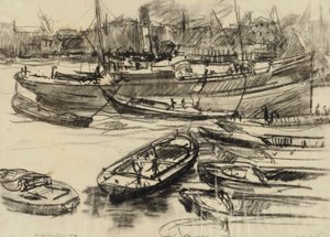 London a medencében alkotó: Donald Shaw MacLaughlan