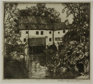 Moulin St. Maurice alkotó: Donald Shaw MacLaughlan