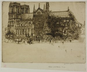 Notre-Dame, Párizs alkotó: Donald Shaw MacLaughlan