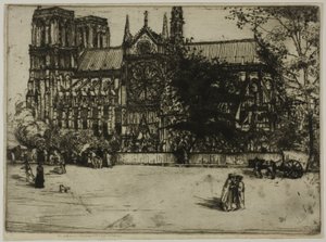 Notre-Dame, Párizs alkotó: Donald Shaw MacLaughlan