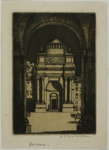 Parma, Olaszország alkotó: Donald Shaw MacLaughlan