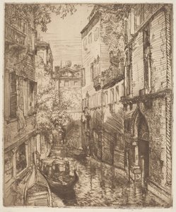Rio delle Verona, Velence alkotó: Donald Shaw MacLaughlan
