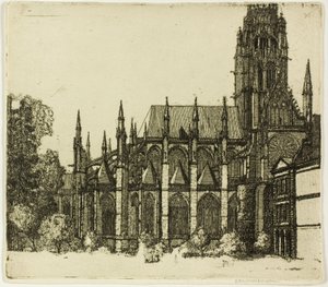 Utca. Ouen, Rouen alkotó: Donald Shaw MacLaughlan