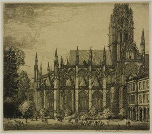 Utca. Ouen, Rouen alkotó: Donald Shaw MacLaughlan