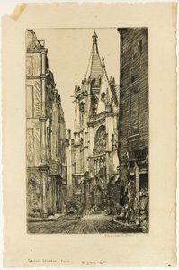 St. Séverin, Párizs alkotó: Donald Shaw MacLaughlan