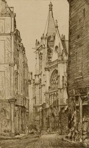St. Severin, Párizs alkotó: Donald Shaw MacLaughlan